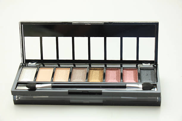  Compact eyeshadow palettes packed for travel in a carry-on
